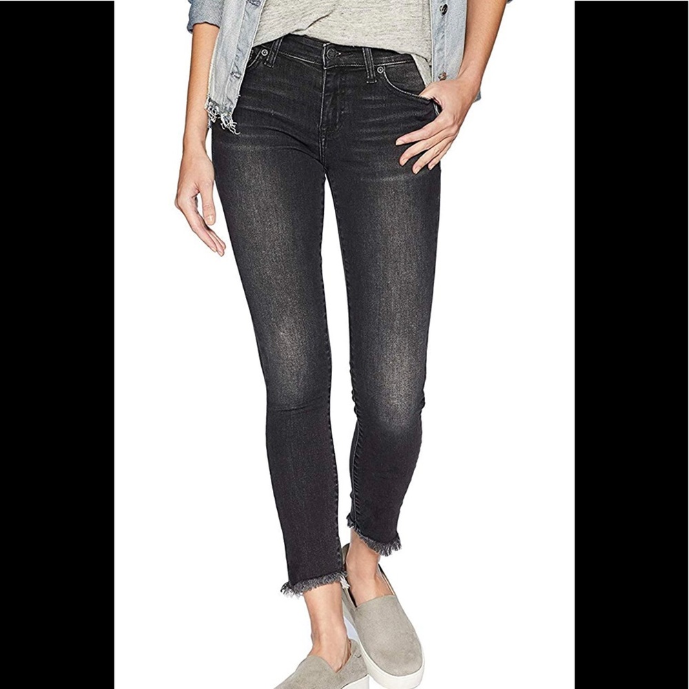 Lucky Brand Mid Rise Ava Jeans black size 27/4